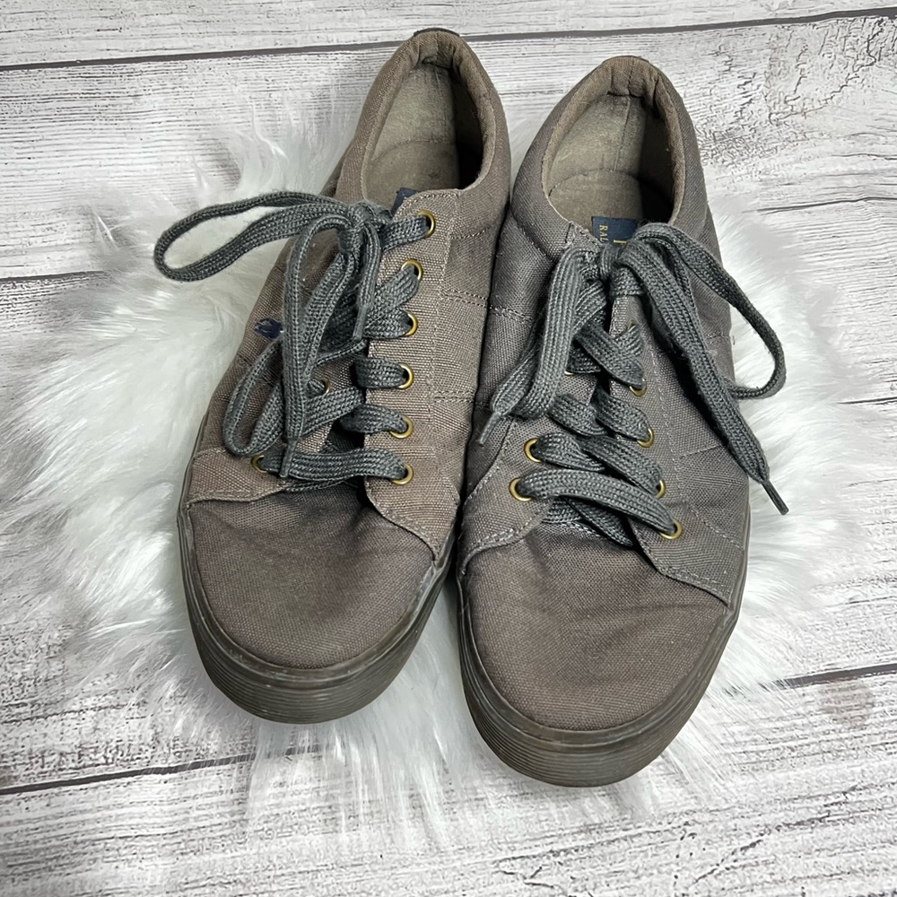 Menβs POLO Ralph Lauren Fabric Loafers - Picture 2 of 6